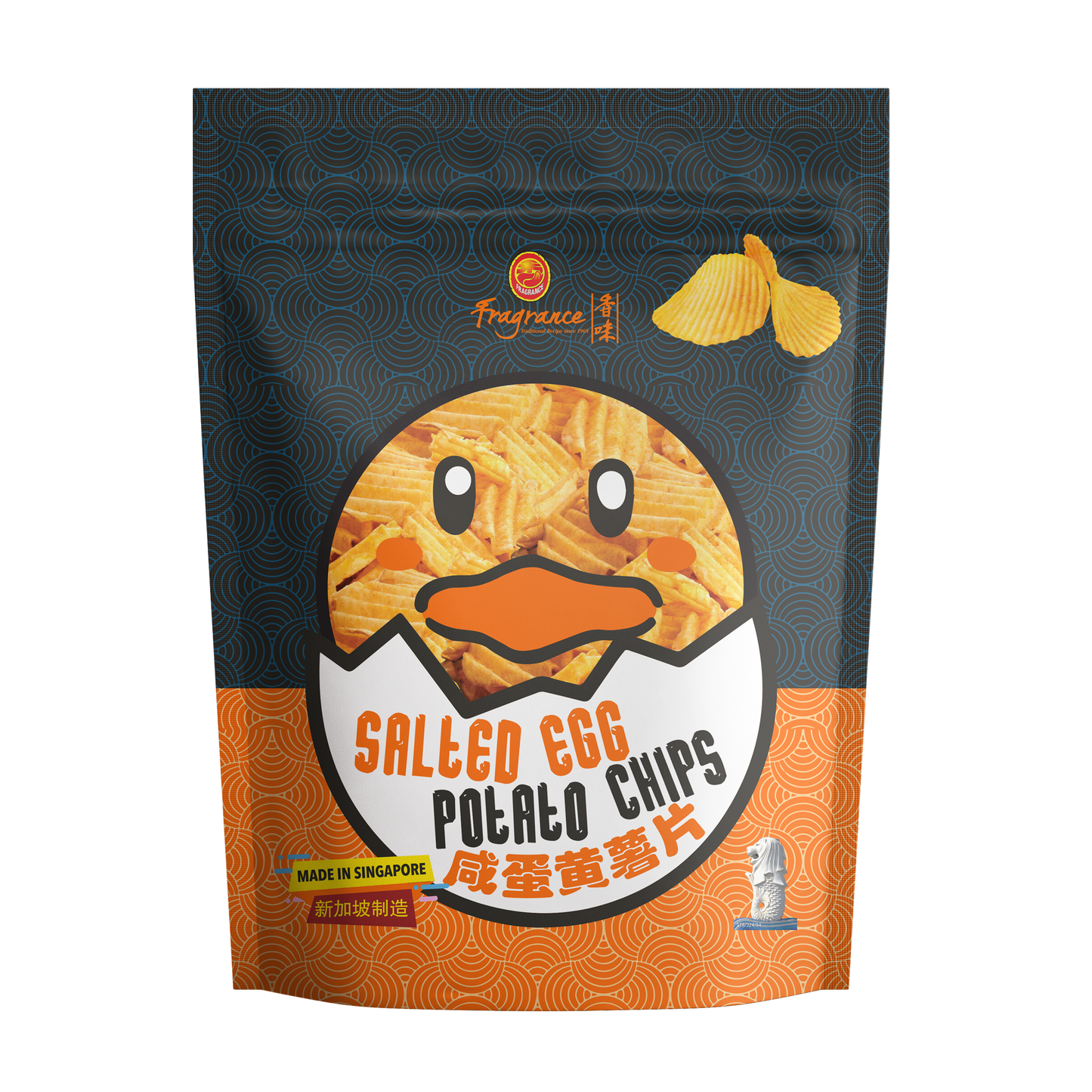 Salted Egg Potato Chips (70g)