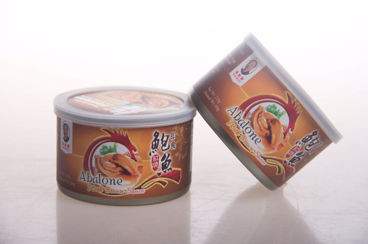 海魁牌 - 即食紅燒鮑魚2隻一罐 HAIKUI Ready-To-Eat Abalone w/Sauce (2pc/can) #2006