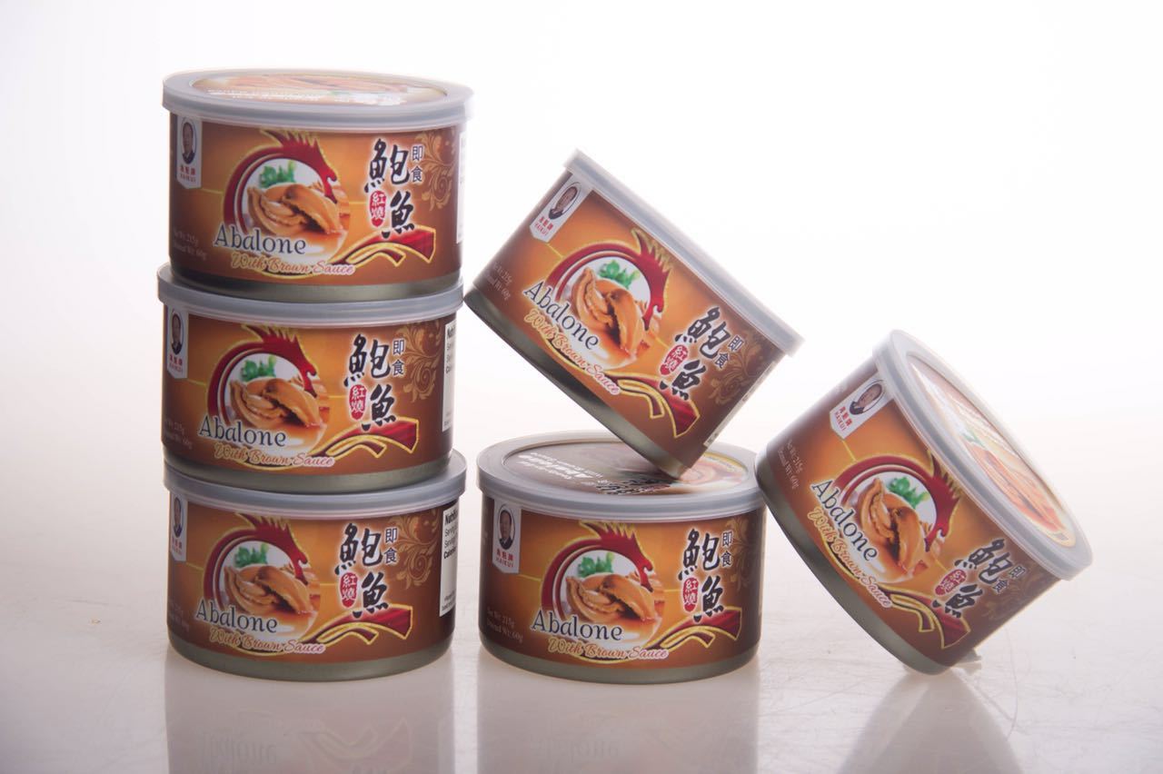 海魁牌 - 即食紅燒鮑魚2隻一罐 HAIKUI Ready-To-Eat Abalone w/Sauce (2pc/can) #2006