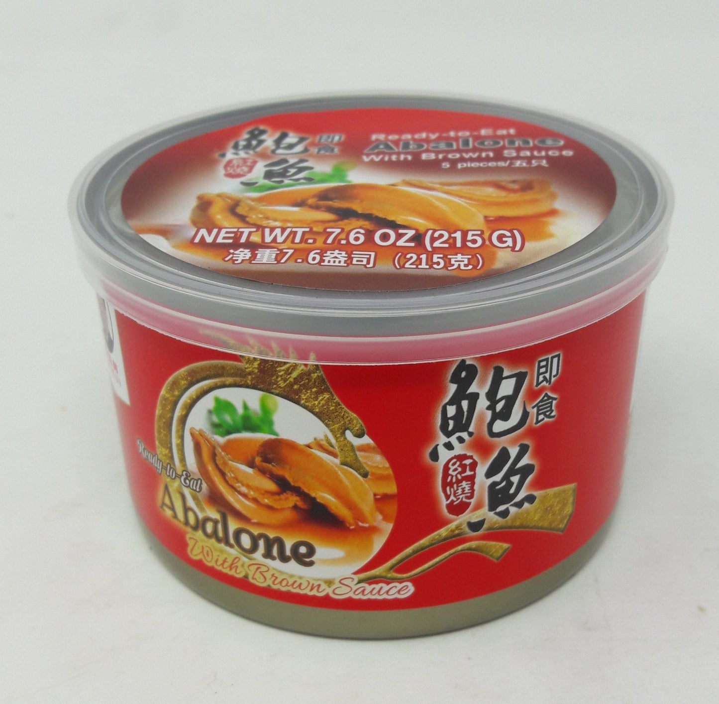 海魁牌 - 即食紅燒鮑魚5隻一罐 HAIKUI Ready-To-Eat Abalone w/Sauce (5pc/can) #2005