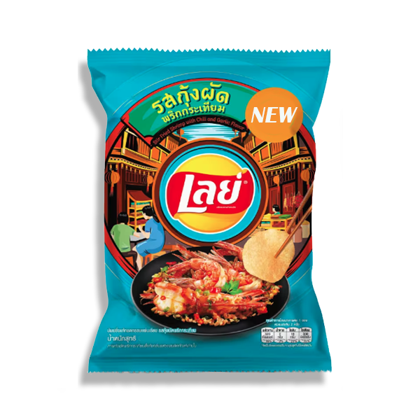 LAY'S Chili Garlic Shrimp Flavor 1.4 oz