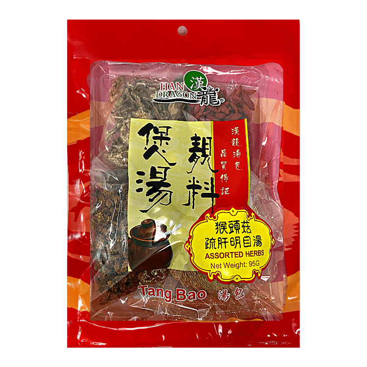煲湯靚料 - 茶樹菇羅漢果袪痰火湯 Assorted Herbs for Phlegm Clearing Soup 120 g #32017