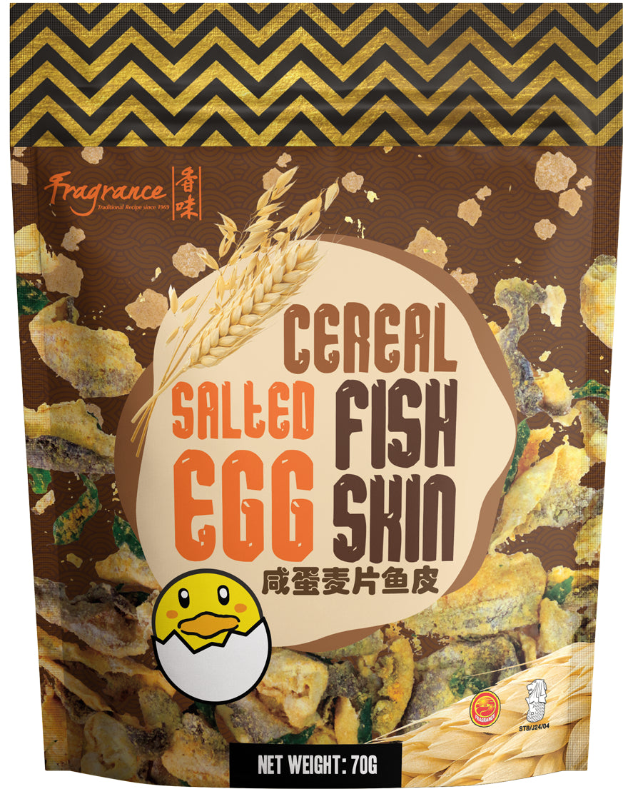 Salted Egg Cereal Fish Skin (70g)
