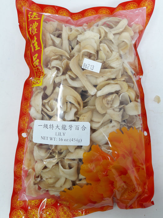 一級龍牙百合 Dried Lily Bulb 16 oz  #86213-1