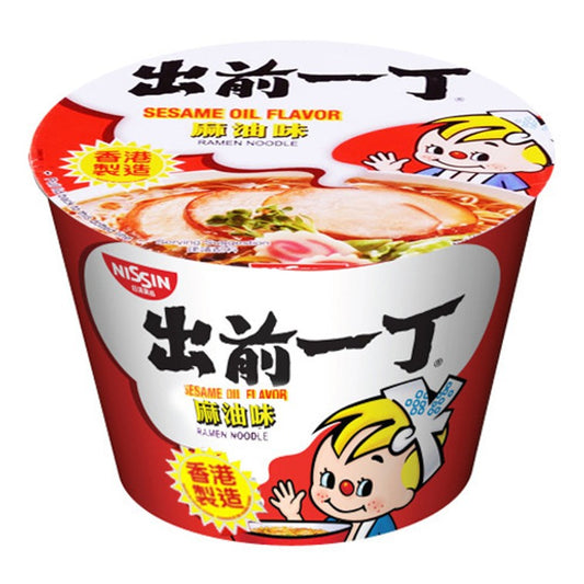 出前一丁碗麵 - 麻油味 NISSIN Ramen Noodle (Sesame Oil Flavor) #1713