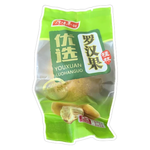 脱水金羅漢果 (單個裝) - 清熱潤肺 化痰止咳 Dehydrated Golden Monk Fruit 1 pc   #86215A/B