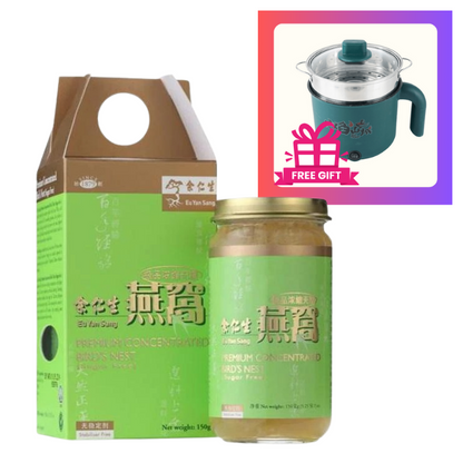 極品濃縮無糖燕窩 (單瓶)  Eu Yan Sang Premium Concentrated Bird's Nest - Sugar Free 150 g