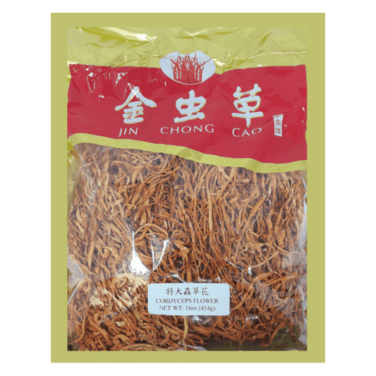 金虫草 - 特大蟲草花 1 磅 Cordyceps Flower 16 oz #81045A