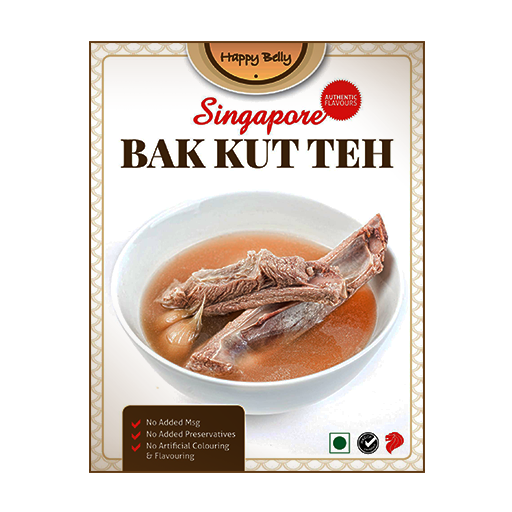 新加坡肉骨茶湯料 (無味精) HAPPY BELLY Singapore Bak Kut Teh (No MSG Added)  50 g  #1269