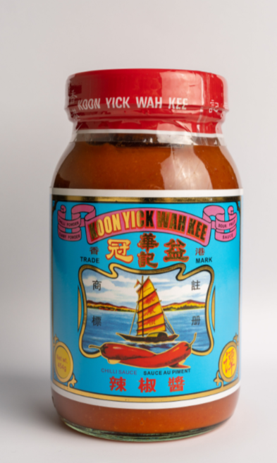 Hong Kong Koon Yik Chili Sauce (Bottled) 香港製造 冠益華記辣椒醬 (支裝) 624 g