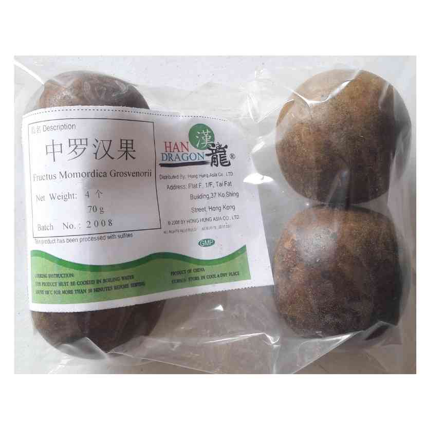 [清熱潤肺] 中羅漢果 4個裝 Dried Monk Fruits (4pc) 70 g  #86215H4 #86215HL4