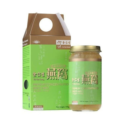 極品濃縮無糖燕窩 (單瓶) 限時優惠：送上等燕窩1瓶  Eu Yan Sang Premium Concentrated Bird's Nest - Sugar Free 150 g  (Limited Time Offer: Free Gift: 1 bottle Superior Bird's Nest)