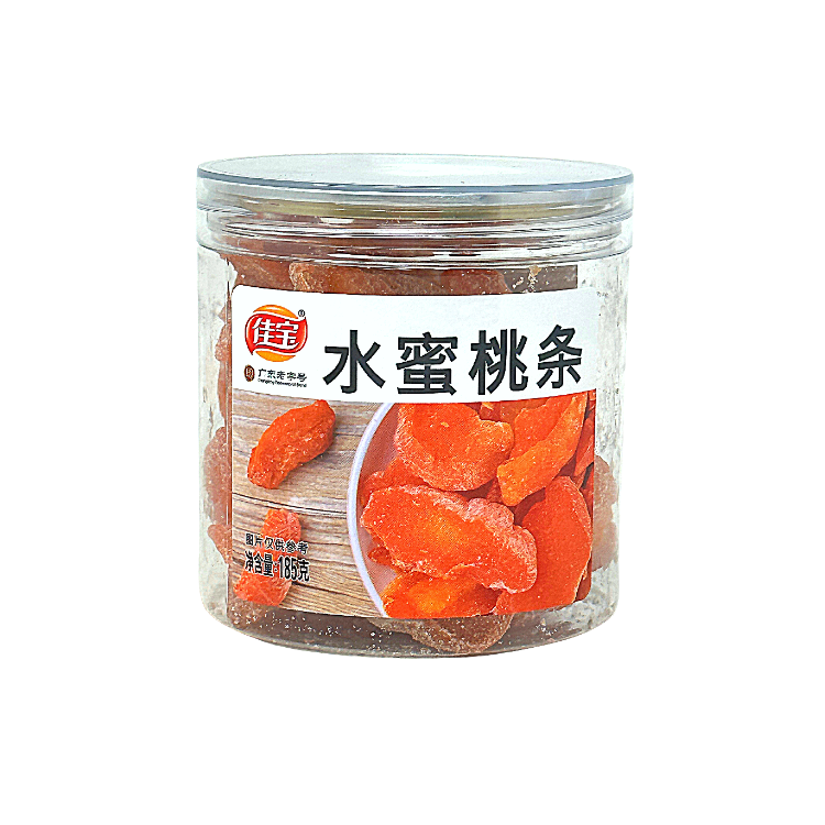 Peach Strips 185 g 水蜜桃條