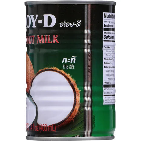 AROY D Coconut Milk 14oz 泰國特級椰漿
